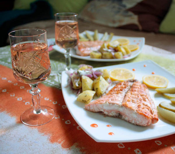 Bodega La Flor de Pulenta Malbec Rosé 2023 - Harmonização