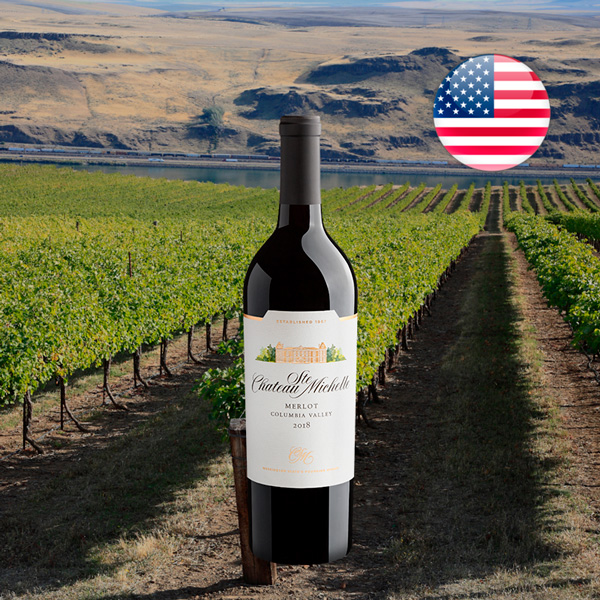 Chateau Ste Michelle Merlot Columbia Valley 2018 - Oferta
