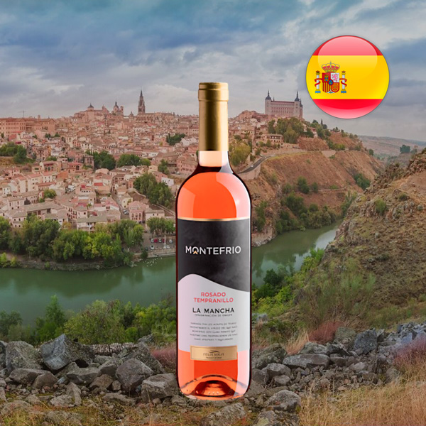 Montefrio Rosado Tempranillo La Mancha DO - Oferta
