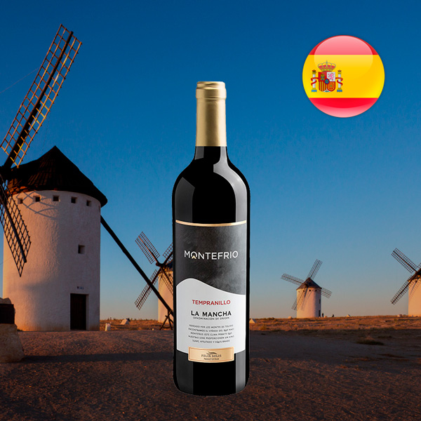 Montefrio Tempranillo La Mancha DO 2018 - Oferta