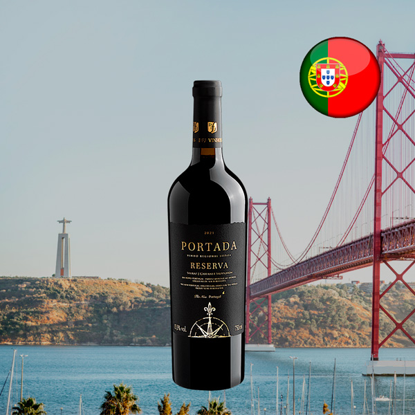 Portada Reserva Black Shiraz Cabernet Sauvignon Vinho Regional Lisboa 2021 - Oferta