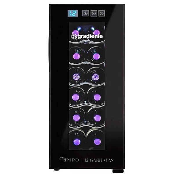 Adega Climatizada Gradiente 12 garrafas PGAD120 Bivolt