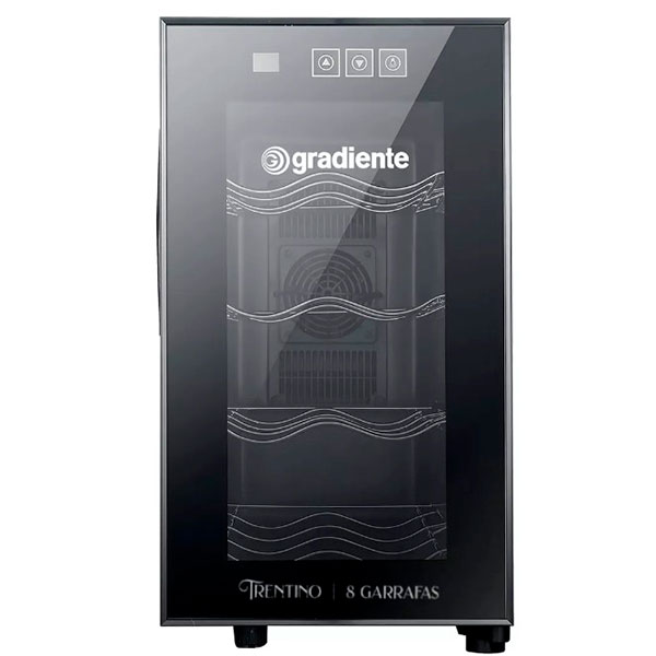 Adega Climatizada Gradiente 8 garrafas PGAD080 Bivolt 4