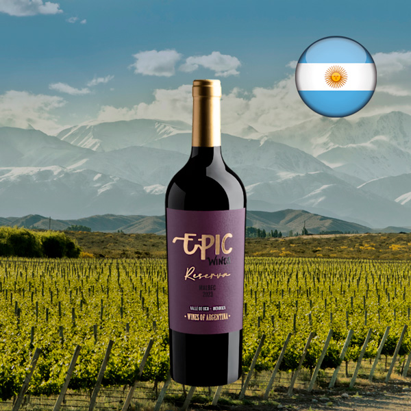 Belhara Estate Epic Wines Malbec Reserva 2023 - Oferta