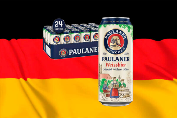 Cerveja Paulaner Weissbier Lata 500ml (24 Latas) - Thumbnail