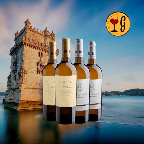 Kit Brancos Portugueses Premiados - A Seleção Definitiva dos Vinhos de Lisboa 2023 - Oferta