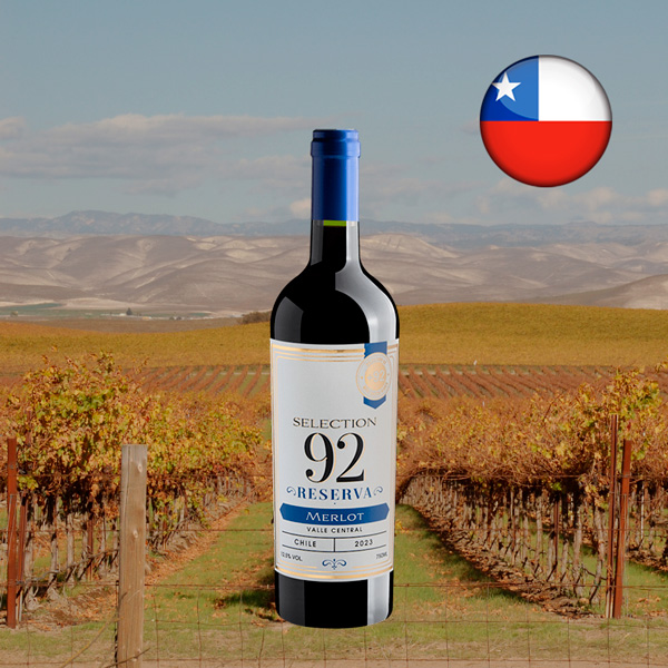 Selection 92 Reserva Merlot Valle Central 2023 - Oferta