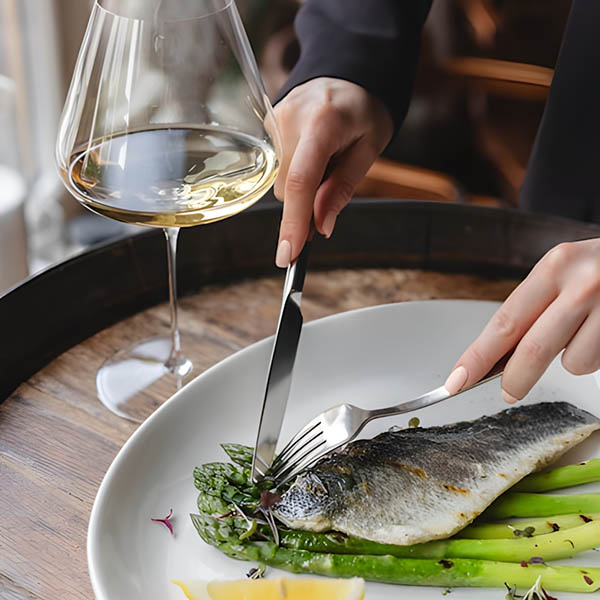 Zorzal Eggo Sauvignon Blanc de Cal 2015 - Harmonização