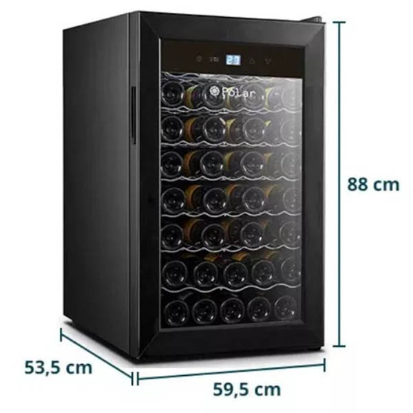 Adega Climatizada Polar 51 Garrafas 128 Litros 127V 3
