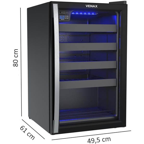 Adega Climatizada Venax Piubella 100 24 Garrafas 220V 2