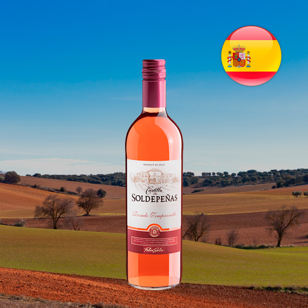 Castillo De Soldepeñas Rosado Tempranillo - Oferta