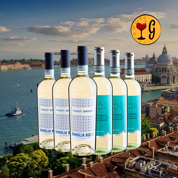 Kit 6 Pinot Grigio Italianos – Aromas do Vêneto a Preço Imperdível - Oferta