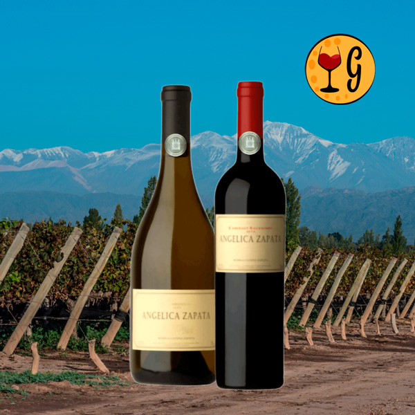 Kit Angélica Zapata Chardonnay e Cabernet – Dois Ícones Argentinos - Oferta