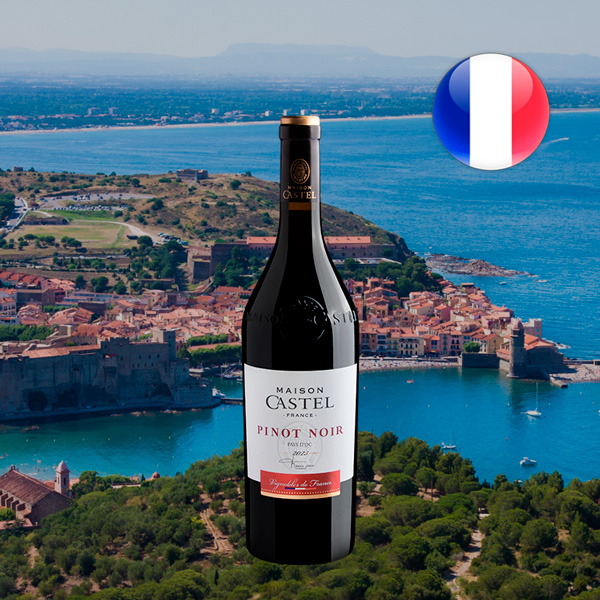 Maison Castel Pinot Noir Rouge Pays d'OC IGP 2023 - Oferta