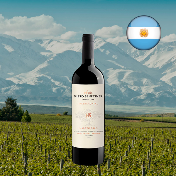 Nieto Senetiner Patrimonial Malbec Luján de Cuyo DOC 2022 - Oferta