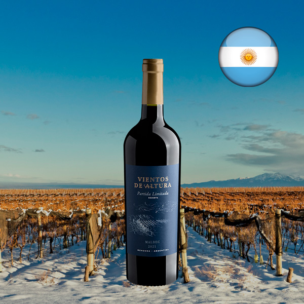 Vientos de Altura Partida Limitada Reserva Malbec 2021 - Oferta