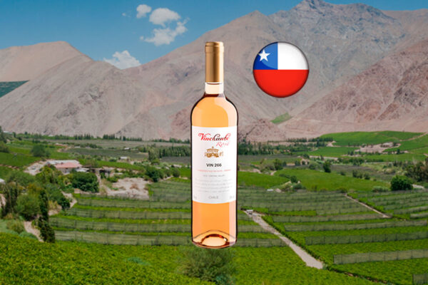 Vinchante Vin 266 Cabernet Sauvignon-Syrah Rosé Central Valley 2024 - Thumbnail