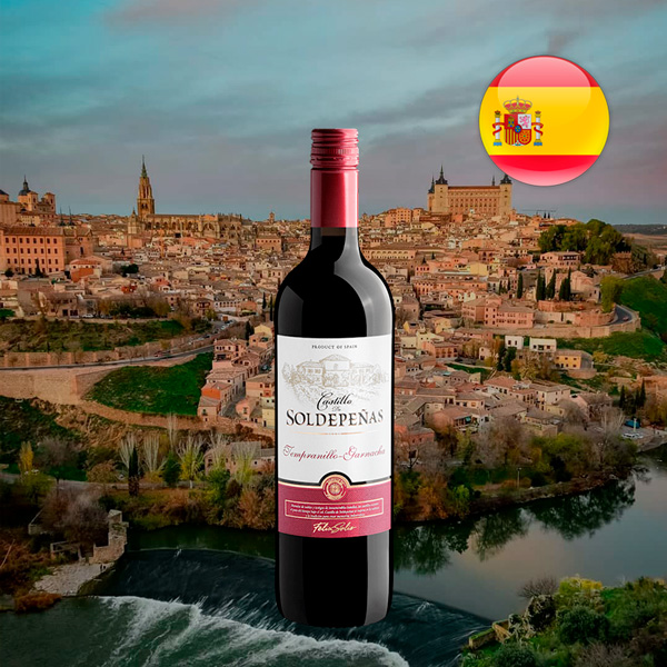 Castillo De Soldepeñas Tempranillo-Garnacha - Oferta