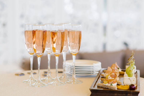 Espumante Hermann Bossa Brut Rosé N3 - Harmonização
