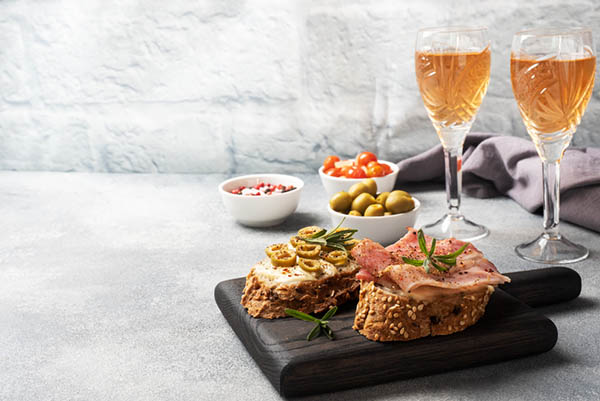 Falua Conde Vimioso Rosé Sommelier 2021 - Harmonização