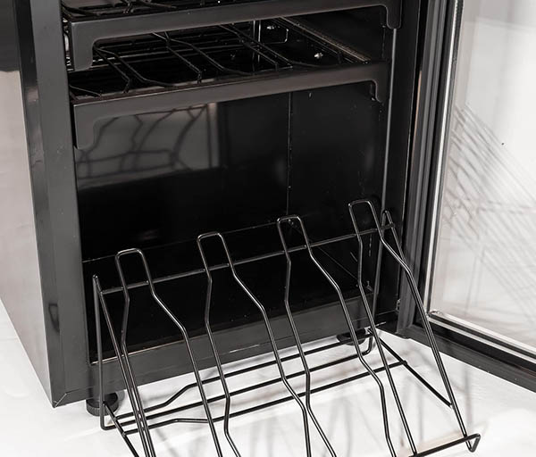 ‎Adega Climatizada e Refrigerador 2 em 1 20 Garrafas De Vinho e 100 Latas 127V 6