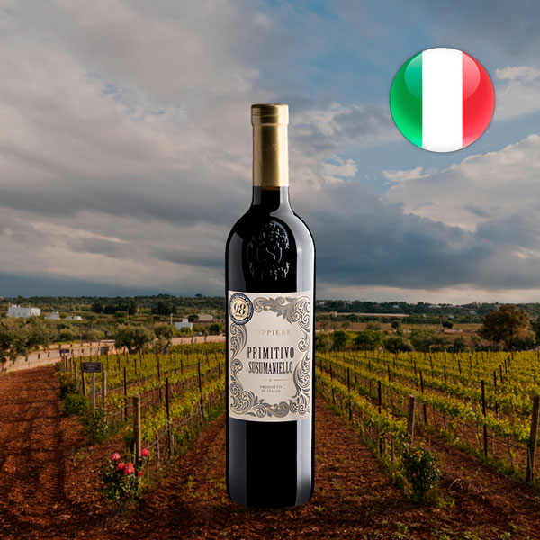 Coppiere Primitivo Susumaniello Salento IGT 2023 - Oferta