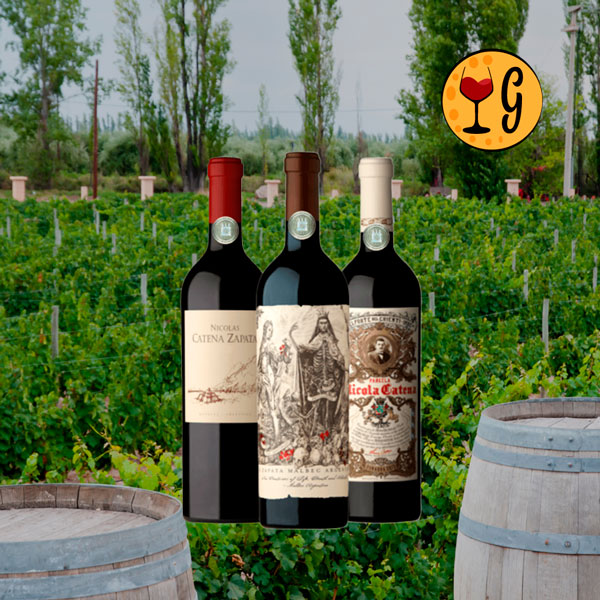 Kit 3 Vinhos Lendários Catena Zapata – Grandeza Argentina em Três Rótulos de Alta Gama - Oferta