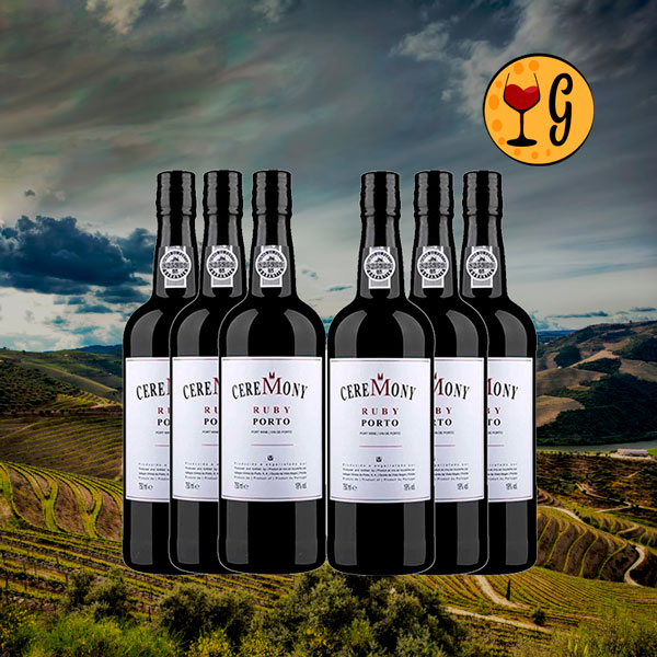Kit 6 Garrafas Ceremony Porto Ruby – Doçura do Douro Multiplicada por Seis - Oferta