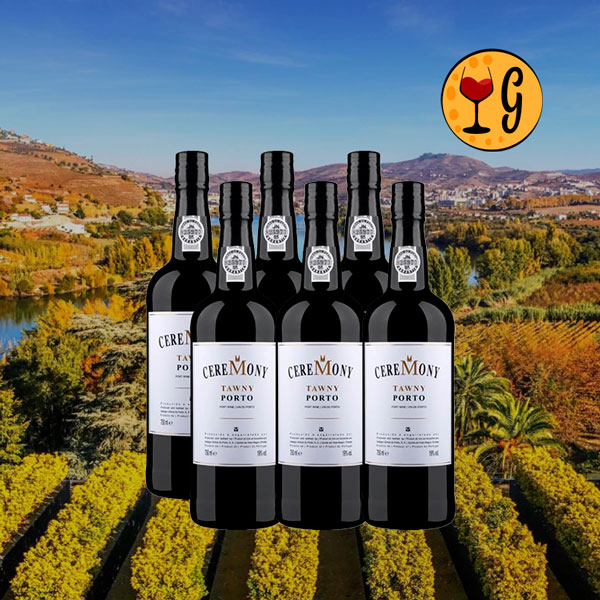 Kit 6 Garrafas Ceremony Porto Tawny – Tradição e Doçura do Douro Multiplicadas por Seis - Oferta
