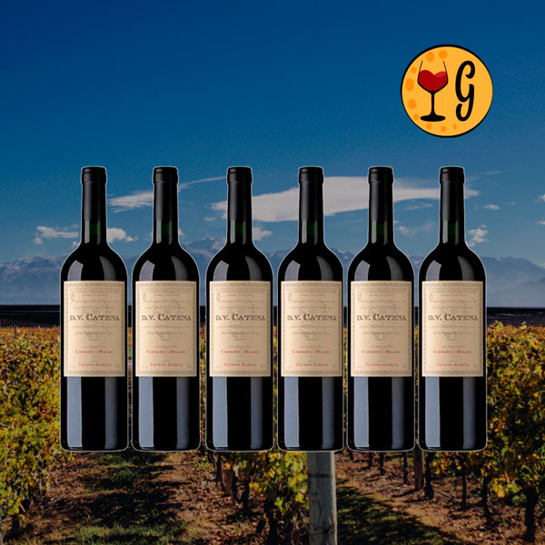 Kit 6 Garrafas DV Catena Cabernet-Malbec 2023 – Potência e Elegância Multiplicadas por Seis - Oferta