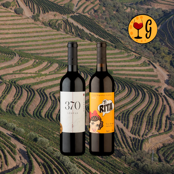 Kit Dueto Lusitano – Douro & Lisboa em 2 Vinhos por R$77 - Oferta
