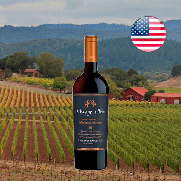 Ménage à Trois Bourbon Barrels Cabernet Sauvignon 2019 - Oferta