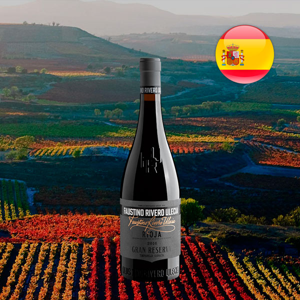 Faustino Rivero Ulecia Gran Reserva Tempranillo-Garnacha Rioja DOCa 2016 - Oferta