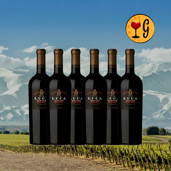 Kit 6 Garrafas Luca Malbec Old Vine 2022 – Potência e Elegância Multiplicadas por Seis - Oferta