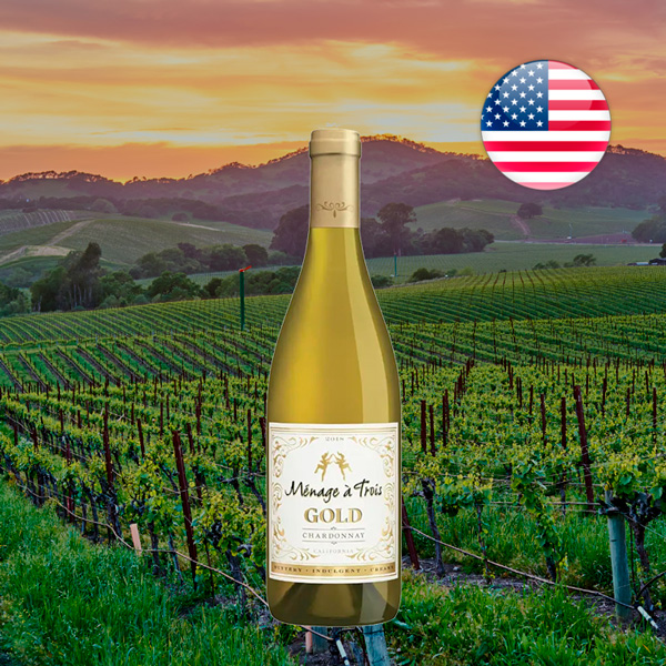 Ménage à Trois Gold Chardonnay 2023 - Oferta