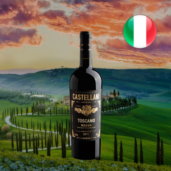 Famiglia Castellani Toscano Rosso 2011 - Oferta
