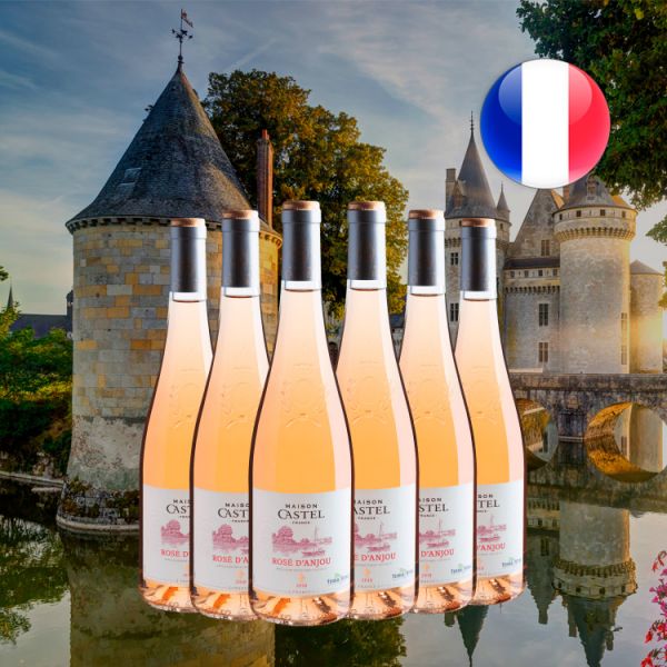 Kit Sexteto Rose D'Anjou AOC 2018 - Oferta