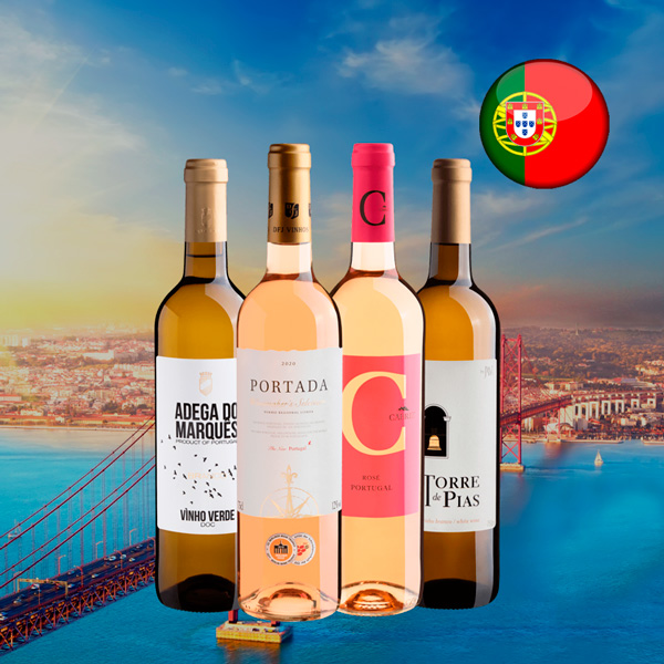 Kit Vinhos Refrescantes Portugueses - Oferta