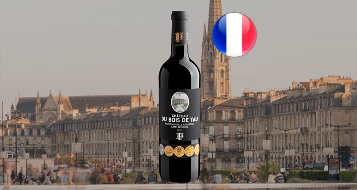 Château du Bois de Tau Côtes de Bourg AOC 2021 - Thumbnail