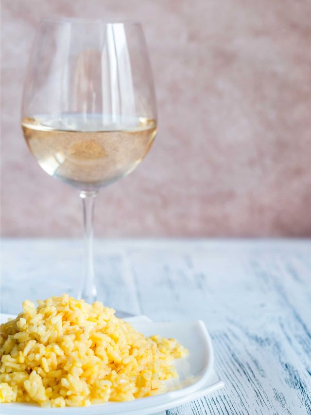 Um cobiçado vinho branco, perfeito ao lado de risotos