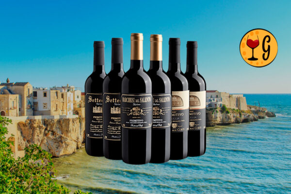 Descubra o Kit de Vinhos Primitivo Puglia Premiados - Uma Seleção Excepcional da Puglia - Thumbnail