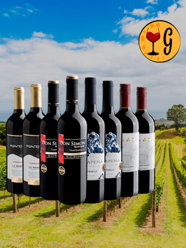 Kit de Vinhos Tempranillo Exclusivo – 8 garrafas