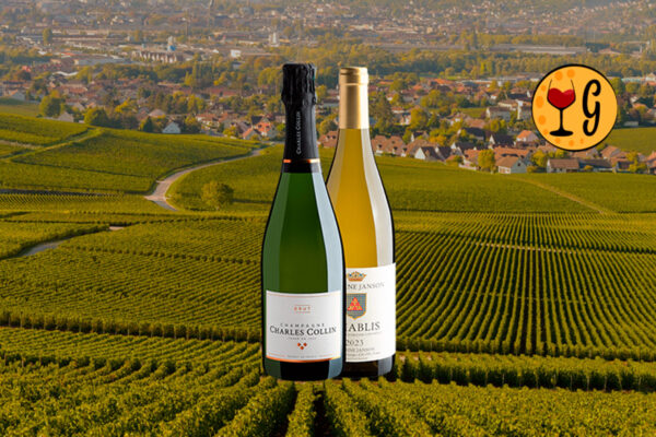 Kit de Vinhos Franceses Premium - Champagne & Chablis para uma Experiência Completa - Thumbnail